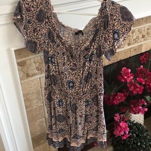 Woven Emma Lace Up Playsuit